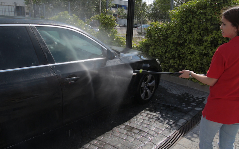 Hidrolimpiadora para coches y motos