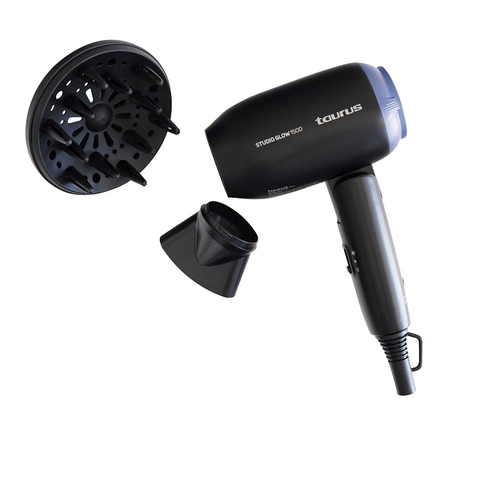 Difusor Secador De Viaje Taurus Studio 1500 Plegable Secador De