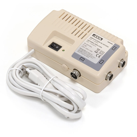 Amplificador AXIL senal TV 2 salidas filtro 5G Ferreterias cerca de ti Cadena88