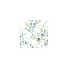 Pack 20 servilletas Serie Eucaliptus fondo blanco