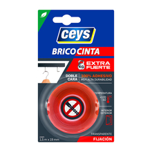 Cinta doble cara CEYS bricocinta transparente