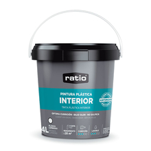 Pintura plástica RATIO interior blanco mate