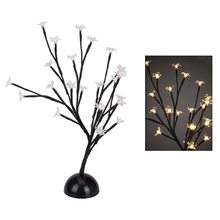 Árbol navideño flores LED 40cm